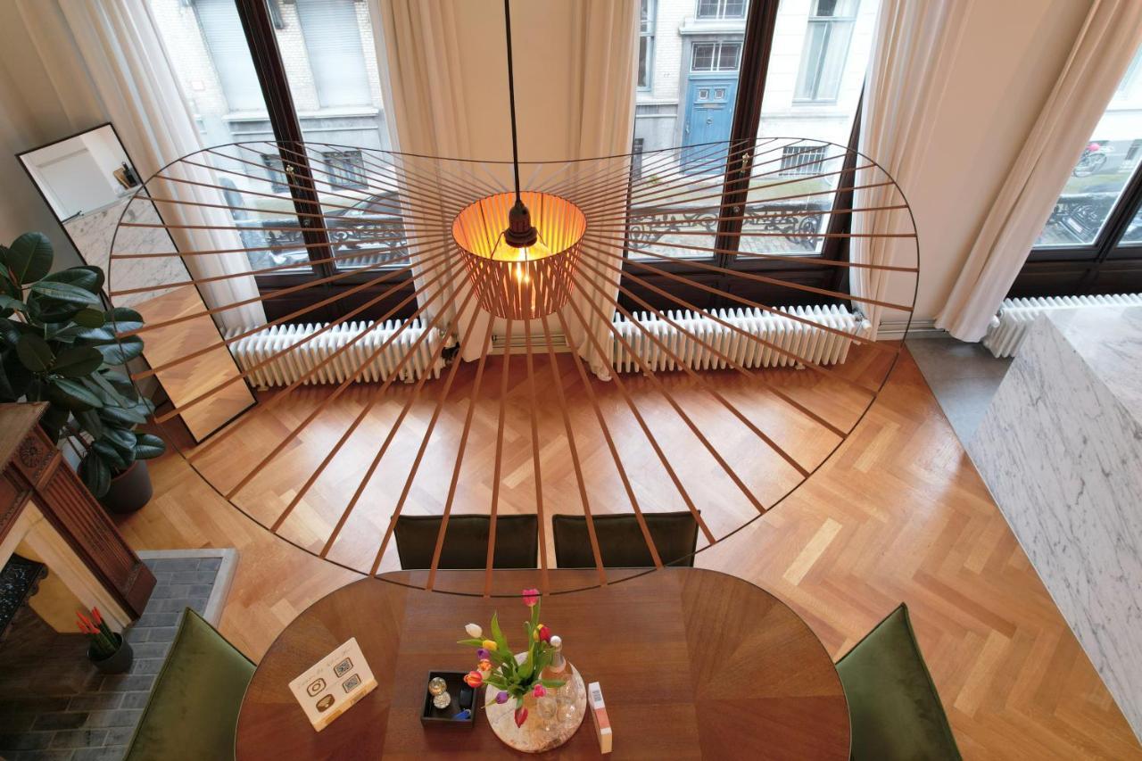 Traditional Chic, High Ceilings' Apt Aircos And Garage 安特卫普 外观 照片